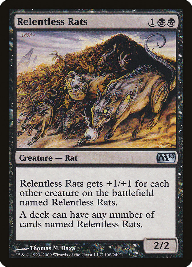 Relentless Rats [Magic 2010] | Grognard Games