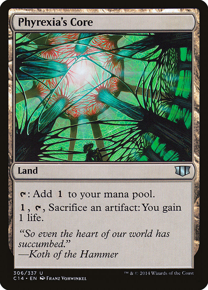 Phyrexia's Core [Commander 2014] | Grognard Games