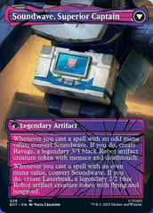 Soundwave, Sonic Spy // Soundwave, Superior Captain (Shattered Glass) [Universes Beyond: Transformers] | Grognard Games