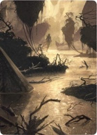 Murkwater Pathway Art Card [Zendikar Rising Art Series] | Grognard Games