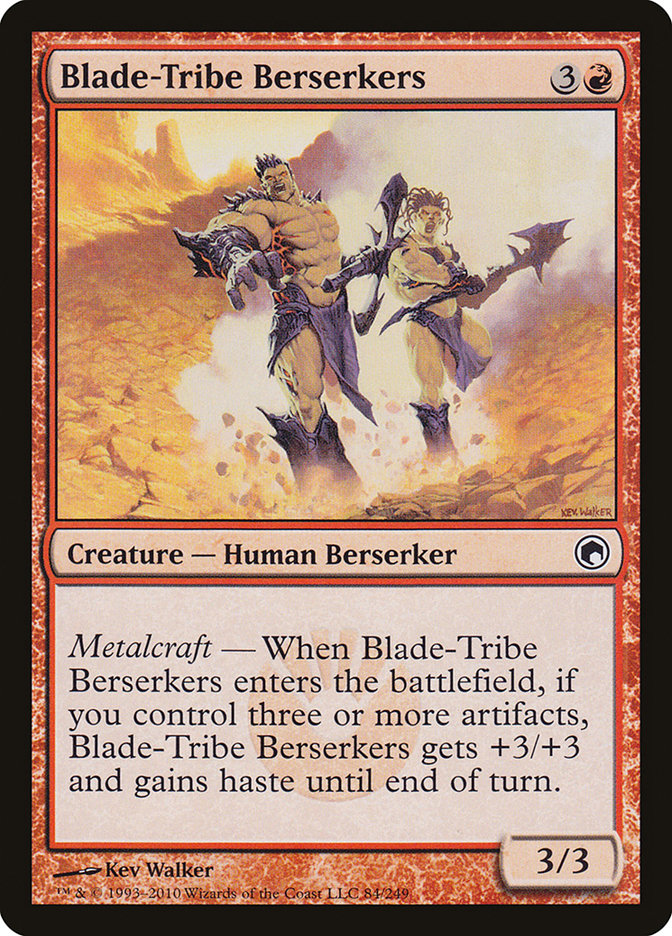 Blade-Tribe Berserkers [Scars of Mirrodin] | Grognard Games