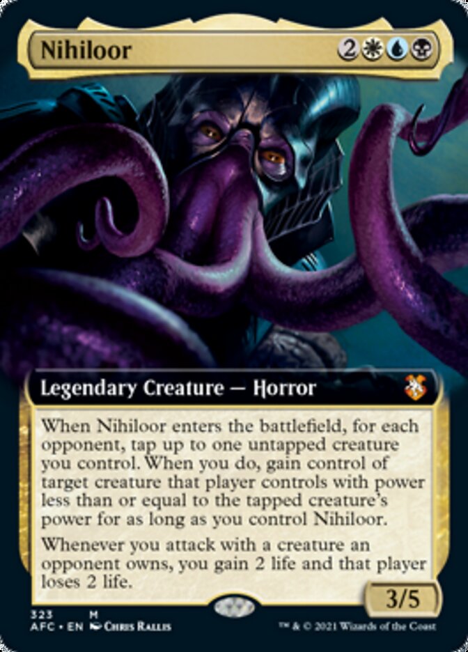 Nihiloor (Extended) [Dungeons & Dragons: Adventures in the Forgotten Realms Commander] | Grognard Games