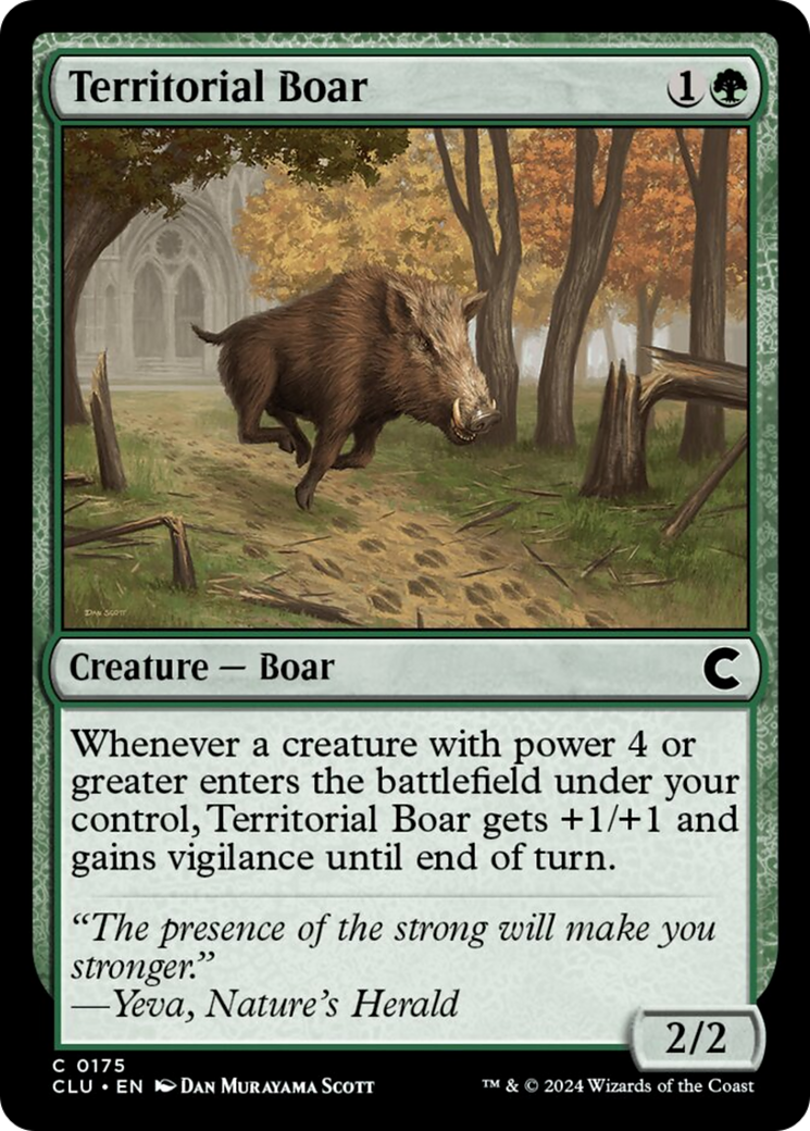 Territorial Boar [Ravnica: Clue Edition] | Grognard Games