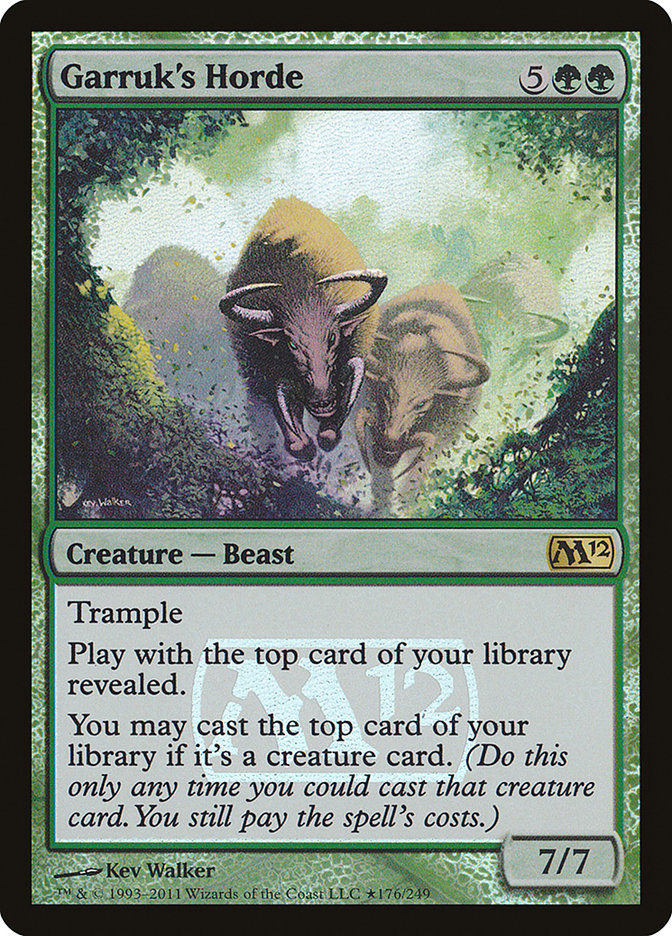 Garruk's Horde [Magic 2012 Prerelease Promos] | Grognard Games