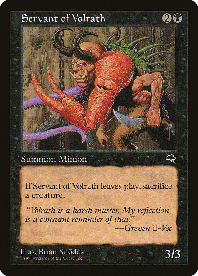 Servant of Volrath [Tempest] | Grognard Games