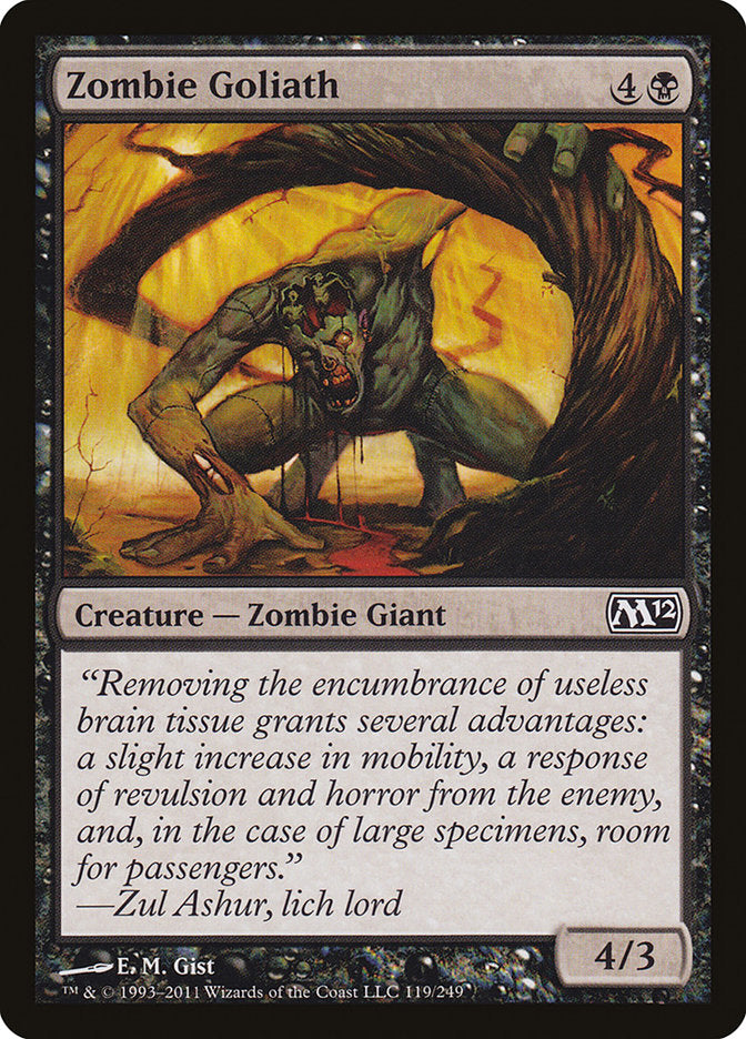 Zombie Goliath [Magic 2012] | Grognard Games