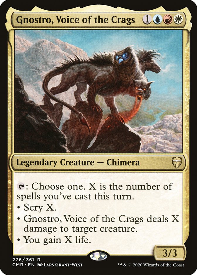 Gnostro, Voice of the Crags [Commander Legends] | Grognard Games