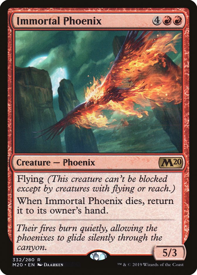 Immortal Phoenix [Core Set 2020] | Grognard Games