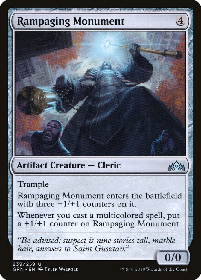 Rampaging Monument [Guilds of Ravnica] | Grognard Games