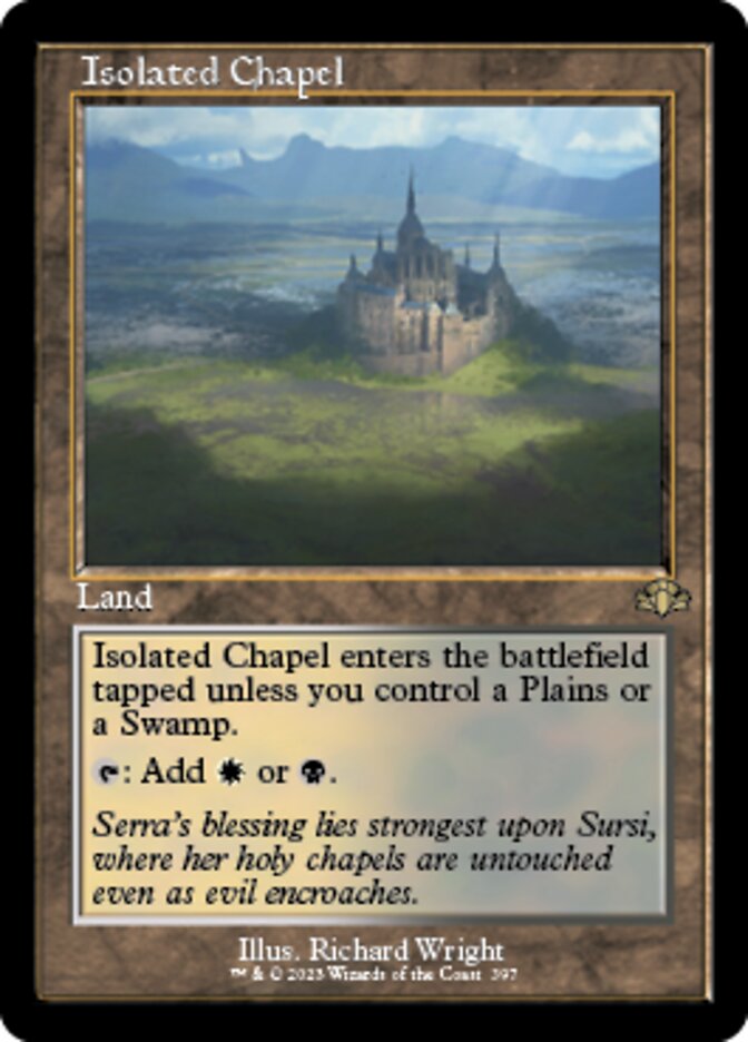 Isolated Chapel (Retro) [Dominaria Remastered] | Grognard Games