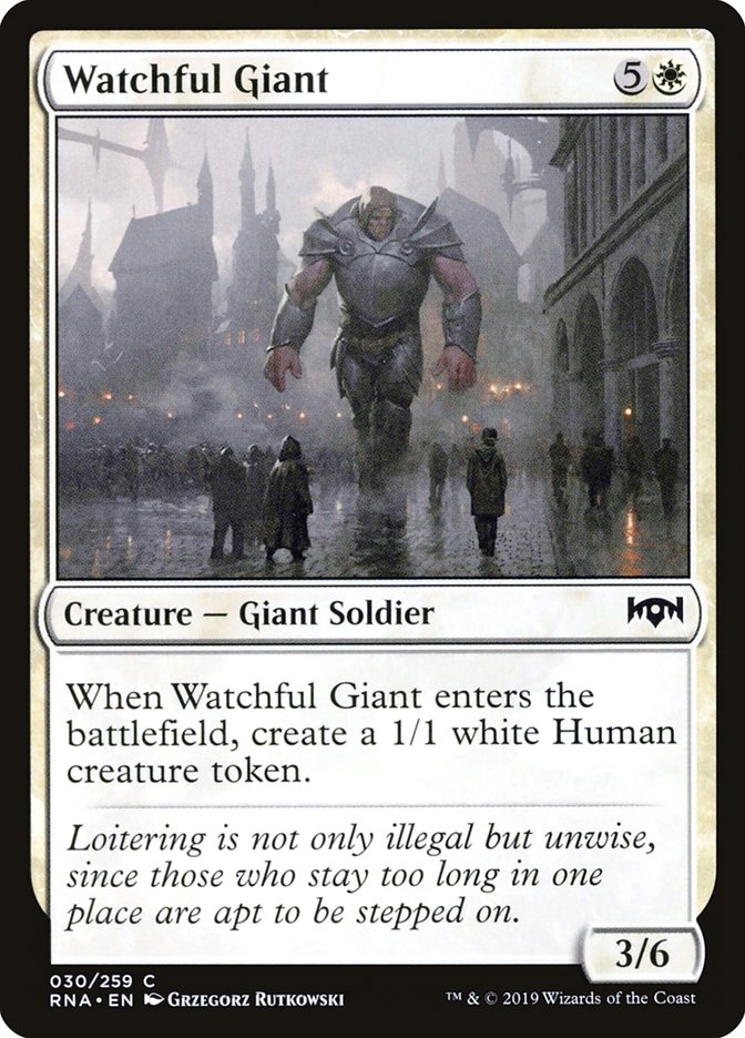 Watchful Giant [Ravnica Allegiance] | Grognard Games