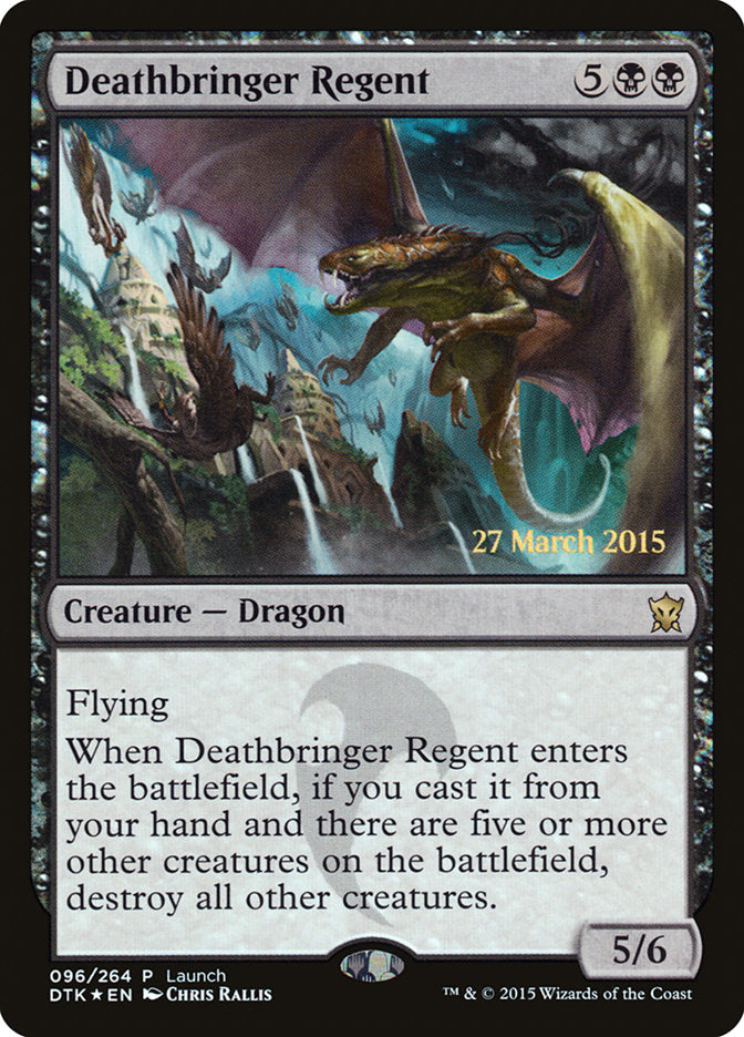 Deathbringer Regent (Launch) [Dragons of Tarkir Prerelease Promos] | Grognard Games