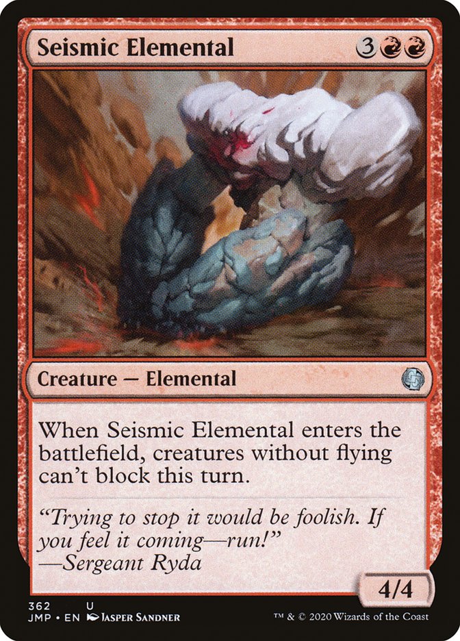 Seismic Elemental [Jumpstart] | Grognard Games