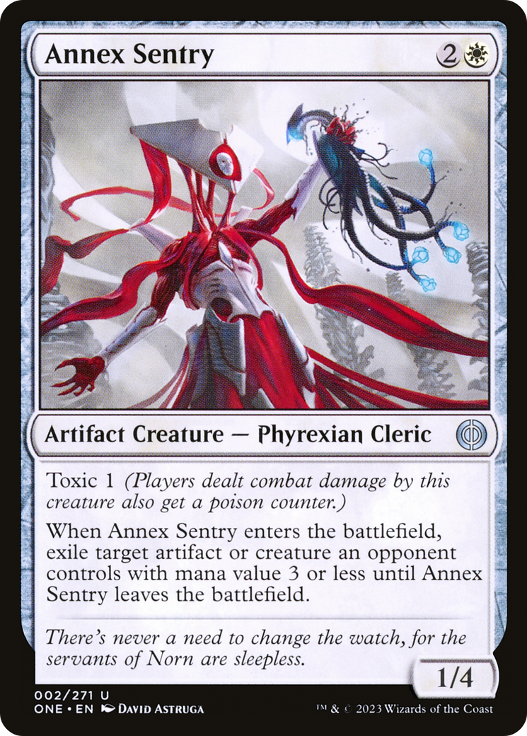 Annex Sentry [Phyrexia: All Will Be One] | Grognard Games