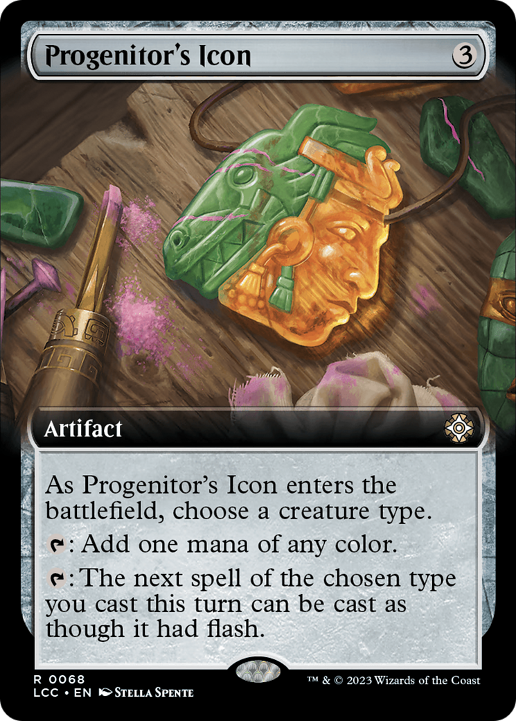 Progenitor's Icon (Extended Art) [The Lost Caverns of Ixalan Commander] | Grognard Games