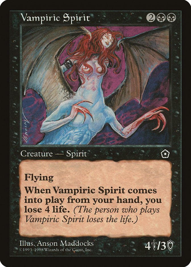 Vampiric Spirit [Portal Second Age] | Grognard Games