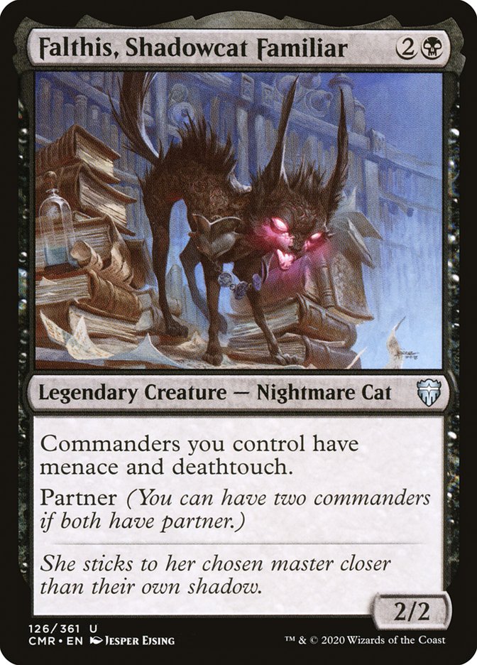 Falthis, Shadowcat Familiar [Commander Legends] | Grognard Games