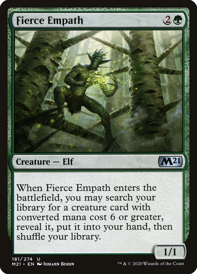 Fierce Empath [Core Set 2021] | Grognard Games