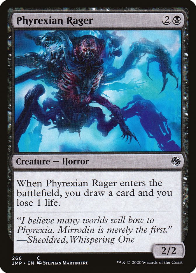 Phyrexian Rager [Jumpstart] | Grognard Games