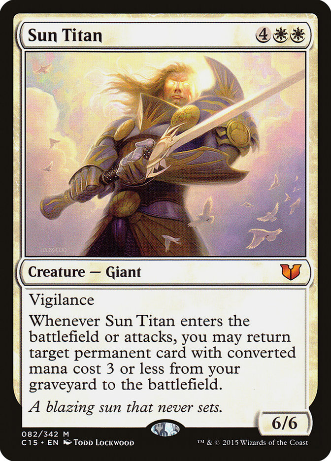 Sun Titan [Commander 2015] | Grognard Games