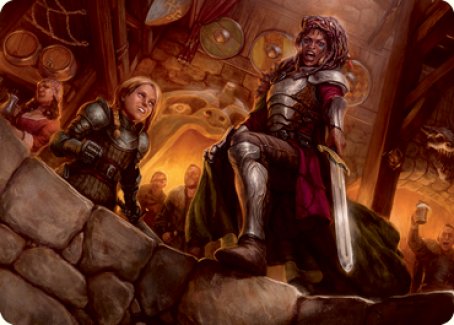 Veteran Dungeoneer Art Card [Dungeons & Dragons: Adventures in the Forgotten Realms Art Series] | Grognard Games