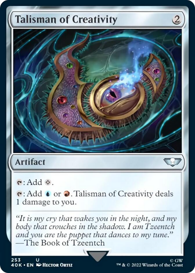 Talisman of Creativity [Universes Beyond: Warhammer 40,000] | Grognard Games