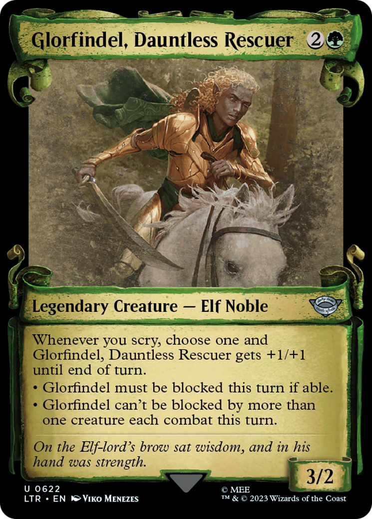 Glorfindel, Dauntless Rescuer [The Lord of the Rings: Tales of Middle-Earth Showcase Scrolls] | Grognard Games