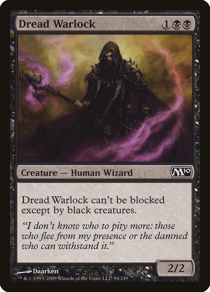 Dread Warlock [Magic 2010] | Grognard Games