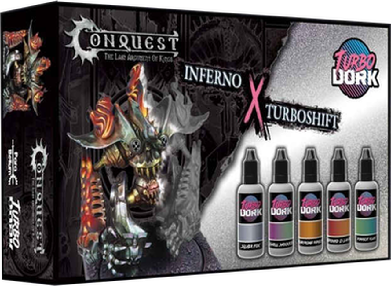 CONQUEST: THE LAST ARGUMENTS OF KINGS - INFERNO X TURBO SHIFT (TURBO DORK) | Grognard Games