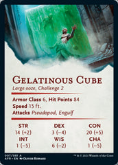 Gelatinous Cube Art Card [Dungeons & Dragons: Adventures in the Forgotten Realms Art Series] | Grognard Games