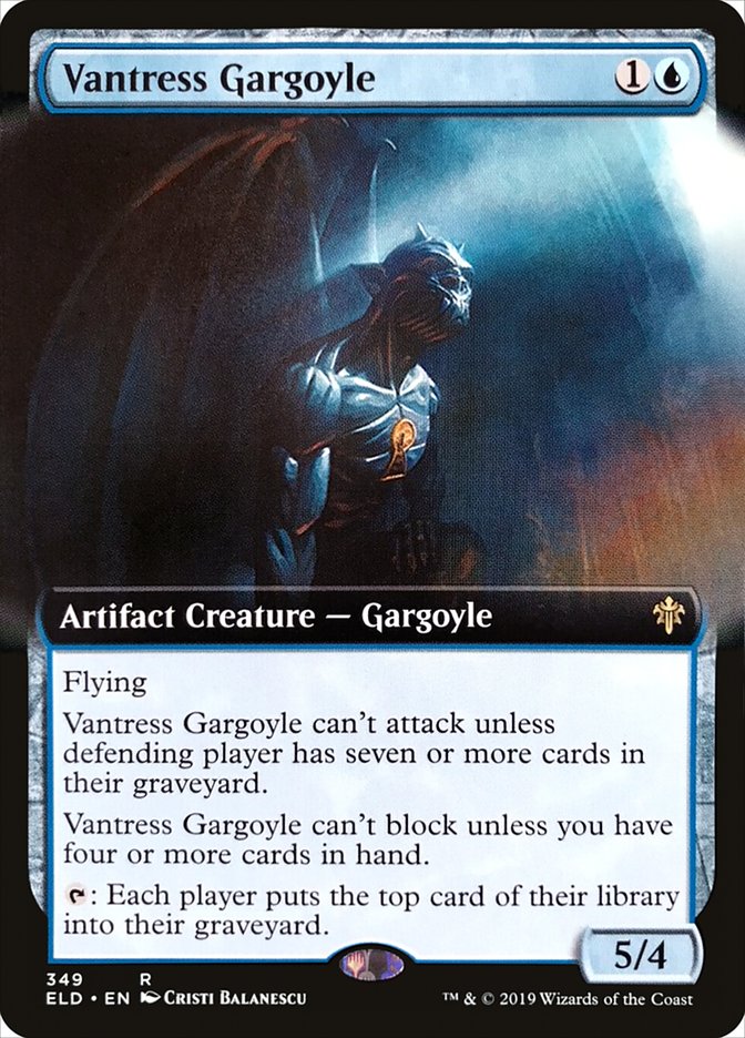 Vantress Gargoyle (Extended) [Throne of Eldraine] | Grognard Games