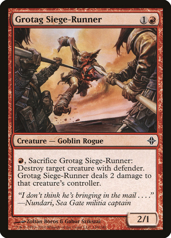 Grotag Siege-Runner [Rise of the Eldrazi] | Grognard Games