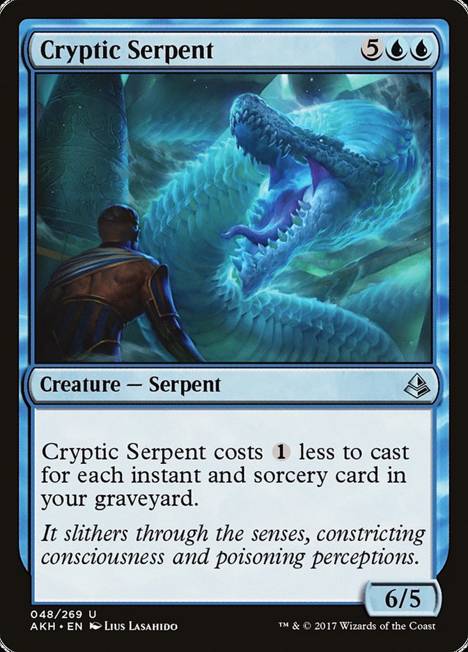 Cryptic Serpent [Amonkhet] | Grognard Games