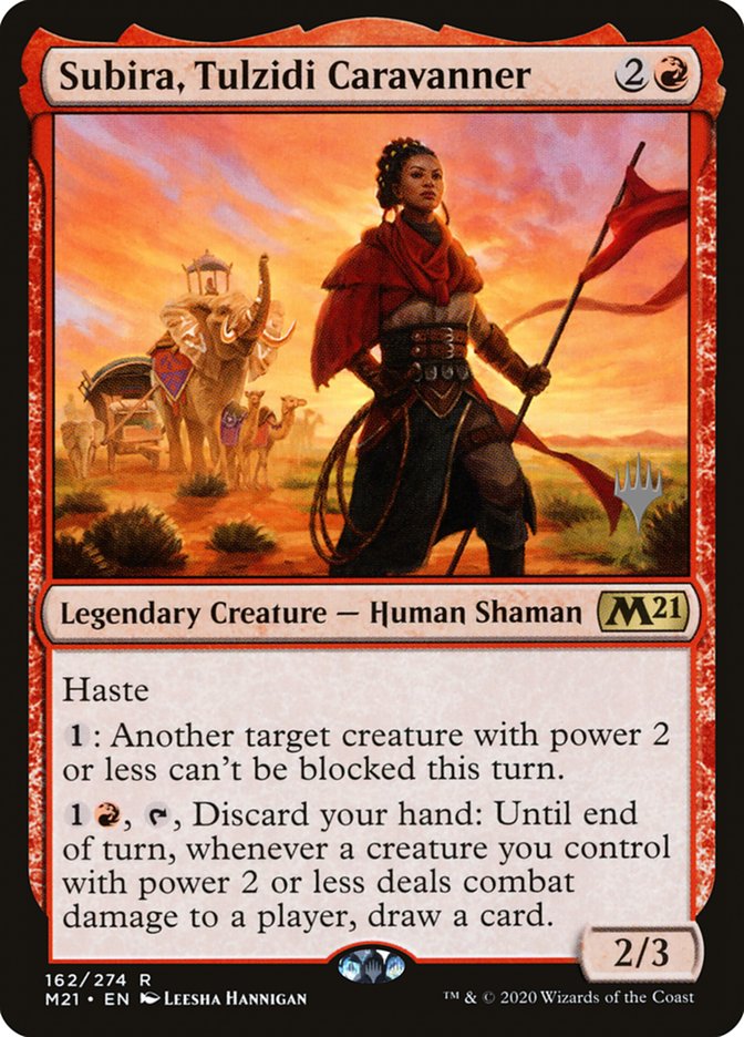 Subira, Tulzidi Caravanner (Promo Pack) [Core Set 2021 Promos] | Grognard Games