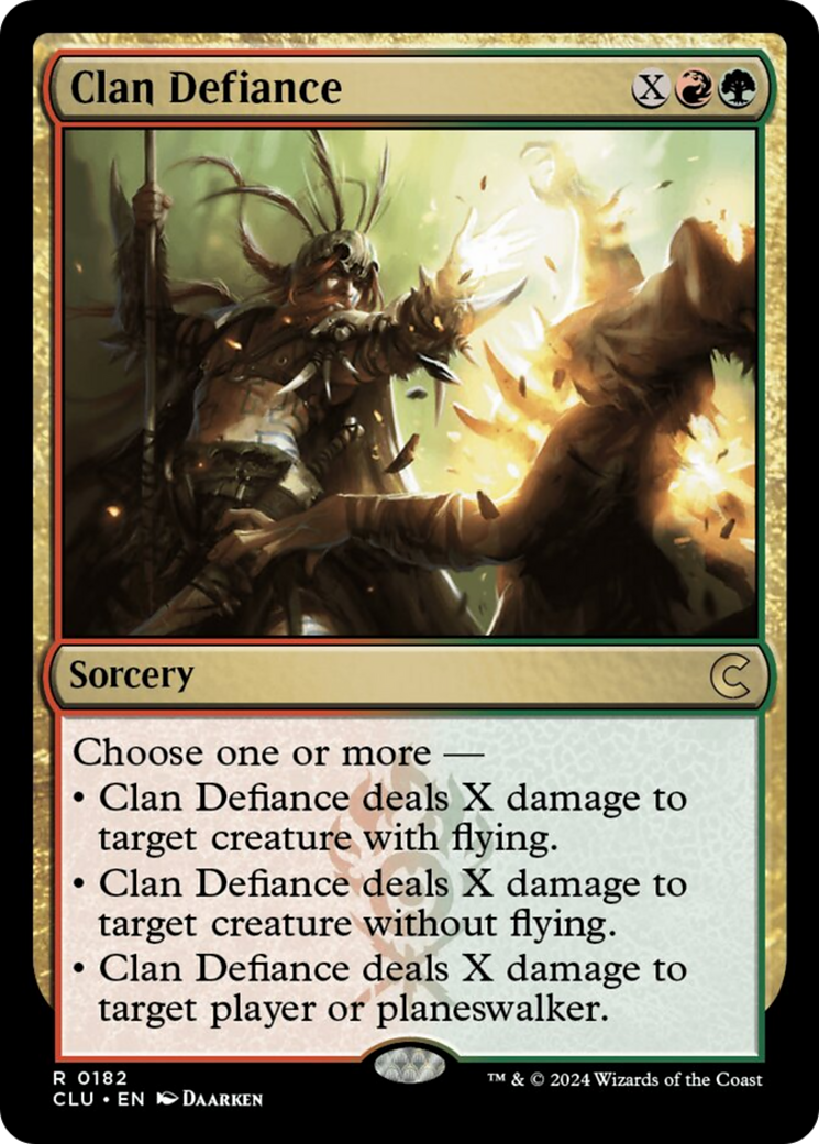 Clan Defiance [Ravnica: Clue Edition] | Grognard Games