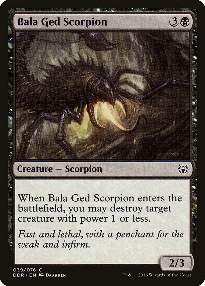 Bala Ged Scorpion [Duel Decks: Nissa vs. Ob Nixilis] | Grognard Games