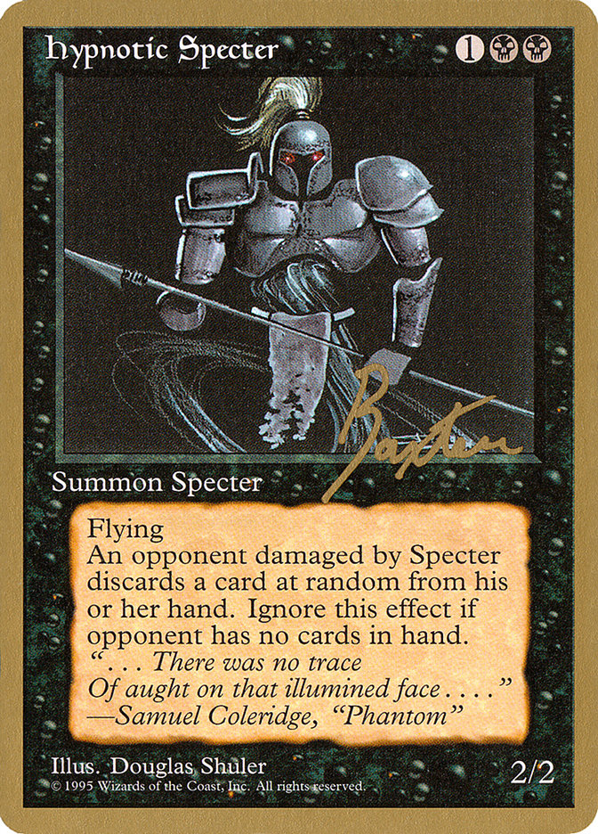 Hypnotic Specter (George Baxter) [Pro Tour Collector Set] | Grognard Games