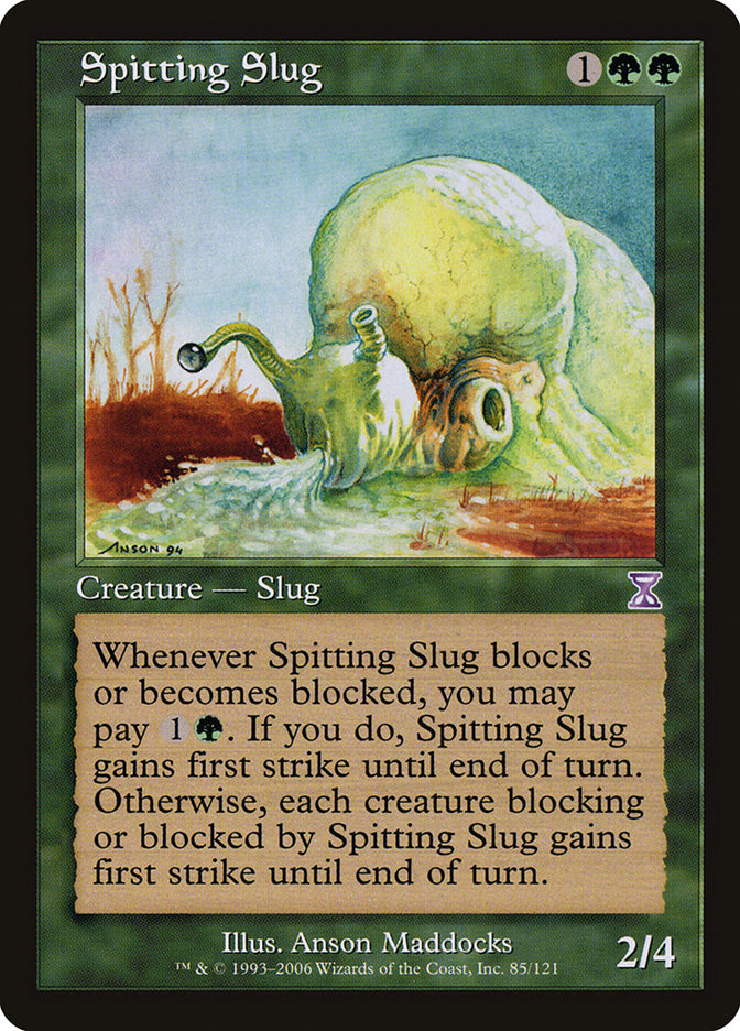 Spitting Slug [Time Spiral Timeshifted] | Grognard Games