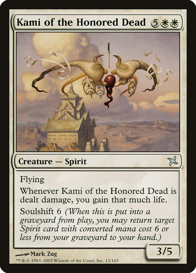 Kami of the Honored Dead [Betrayers of Kamigawa] | Grognard Games