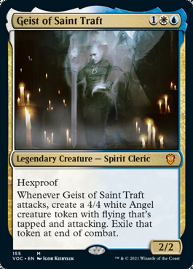 Geist of Saint Traft [Innistrad: Crimson Vow Commander] | Grognard Games