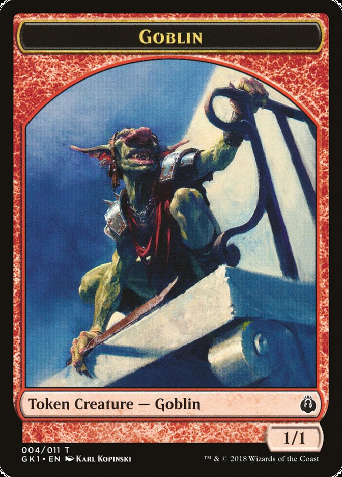 Weird // Goblin [Guilds of Ravnica Guild Kit Tokens] | Grognard Games