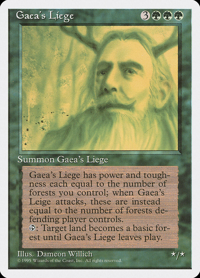 Gaea's Liege [Fourth Edition] | Grognard Games