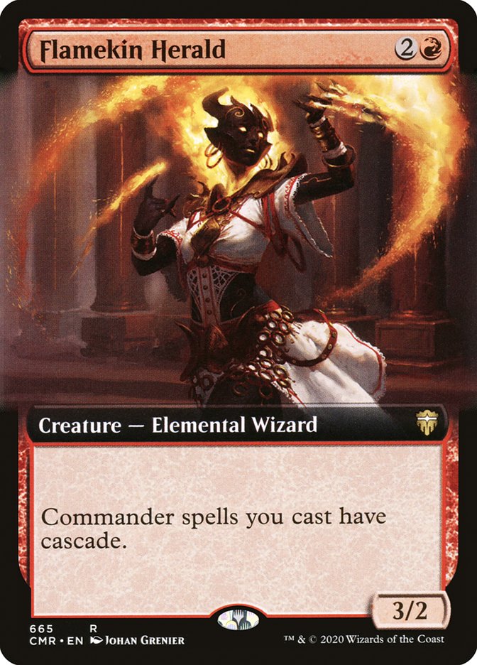 Flamekin Herald (Extended) [Commander Legends] | Grognard Games