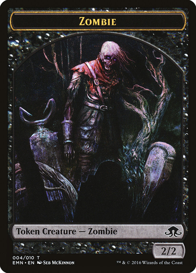 Zombie (004/010) [Eldritch Moon Tokens] | Grognard Games