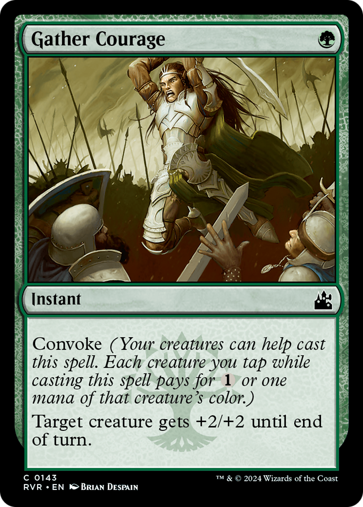 Gather Courage [Ravnica Remastered] | Grognard Games