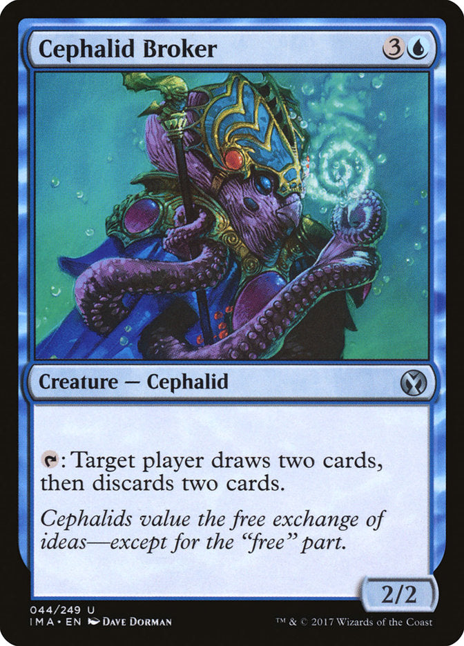 Cephalid Broker [Iconic Masters] | Grognard Games