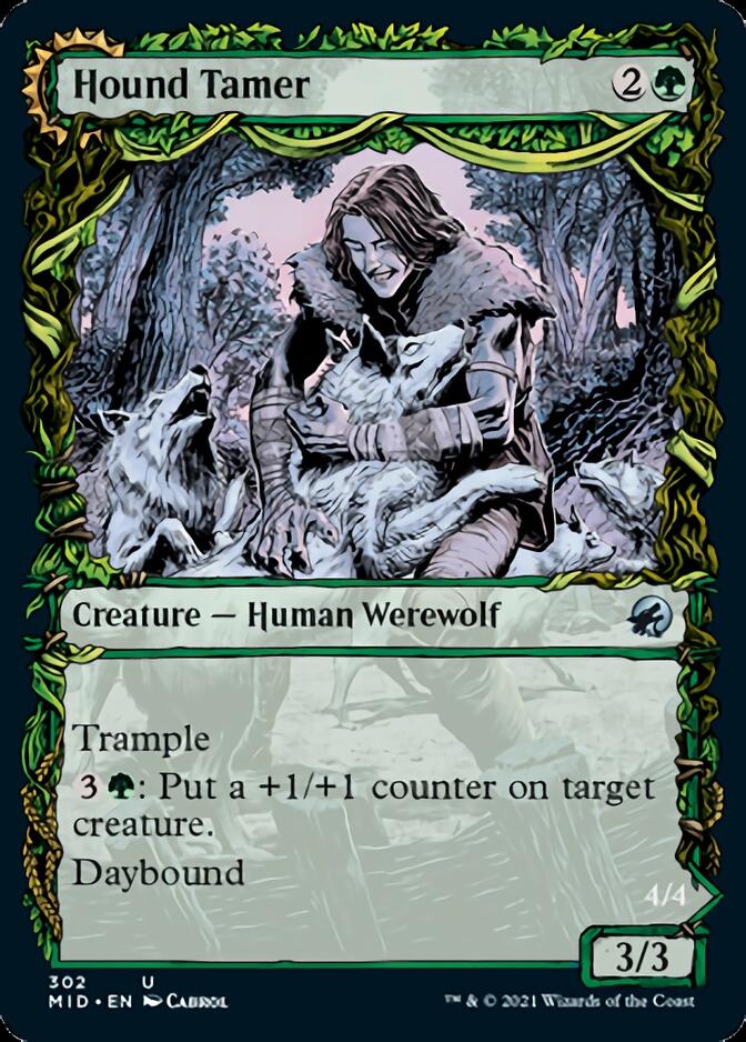 Hound Tamer // Untamed Pup (Showcase Equinox) [Innistrad: Midnight Hun Grognard Games Hound Tamer // Untamed Pup (Showcase Equinox) [Innistrad: Midnight Hun Grognard Games