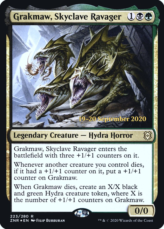 Grakmaw, Skyclave Ravager [Zendikar Rising Prerelease Promos] | Grognard Games