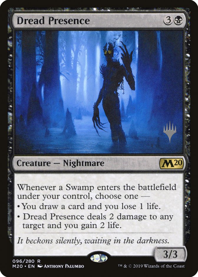 Dread Presence (Promo Pack) [Core Set 2020 Promos] | Grognard Games