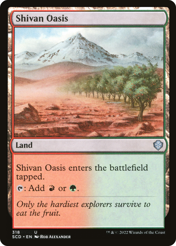 Shivan Oasis [Starter Commander Decks] | Grognard Games